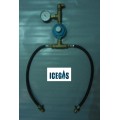 KIT LIGAÇÃO PARA GÁS P-45 COM MANOMETRO